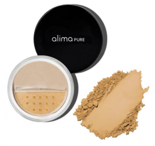 Alima Pure Přírodní sypký minerální matující pudrový makeup 4,5g Warm 7