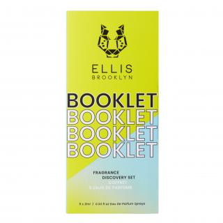Ellis Brooklyn Booklet Fragrance Discovery Set přírodních parfémů 5 x 2 ml