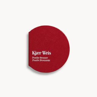 Kjaer Weis Red Edition obal na pudr/rozjasňovač/bronzer