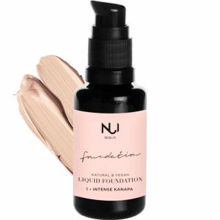 NUI Cosmetics Přírodní tekutý makeup s hedvábným výsledným efektem 30 ml Intense kanapa