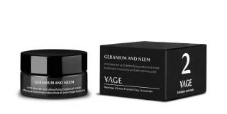 YAGE Peeling a maska na problémovou pleť Geranium a Neem 50ml