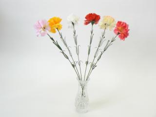 řezaná květina karafiát - 45cm (S182)
