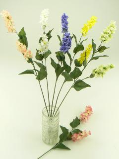 Řezaná květina šeřík 2 květy - 68cm (S131)