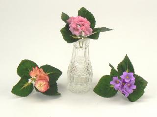 Umělé květiny mini fialka - 12cm (K139)