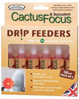 Cactus Focus Drip Feeders počet lahviček: 6x38ml celé balení