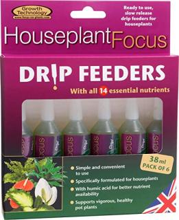 Houseplant Focus Drip Feeders počet lahviček: 6x38ml celé balení