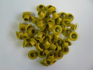 Obuvní kroužek B27 žlutý ( 5,5x6) RAL 1021