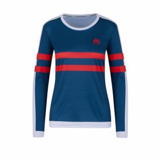Běžecké triko COLOR STRIPES RED W Barva: Červená, Velikost: M