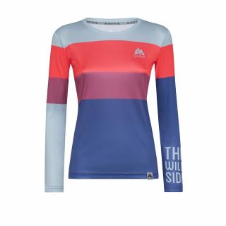 Běžecké triko COLORBLOK RED W Barva: Modrá, Velikost: L