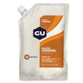 GU Energy Gel 480 g - Solený karamel - 15 dávek