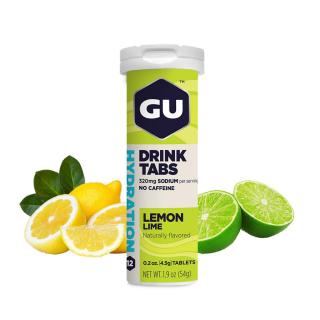 GU Hydration Drink Tabs 54 g - Lemon/Lime