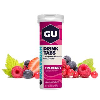 GU Hydration Drink Tabs 54 g - Triberry