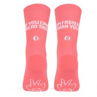 Ponožky FASTER Coral Velikost: L-XL (EU 42-45)
