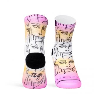 Ponožky FUCK YA Velikost: S-M (EU 37-41)