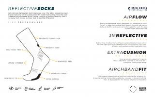 Ponožky RIDE IN PEACE Olive Velikost: L-XL (EU 42-45)