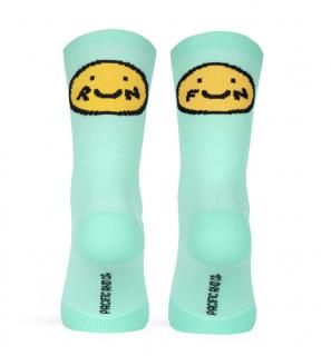 Smile Run Socks Mint Velikost: L-XL (EU 42-45)