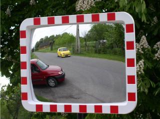 Dopravní zrcadlo obdélníkové AKRYL Velikost: 40x60