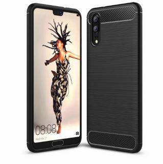 Ochranný zadní kryt pro Huawei P20 PZK55 Barva: Černá