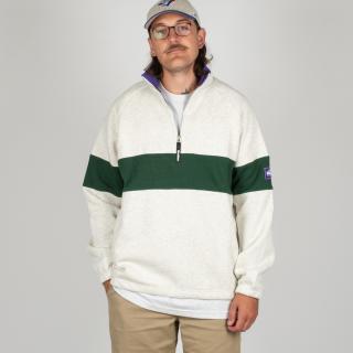 Butter Goods Sect 1/4 Zip Pullover Oatmeal Velikost: L