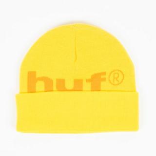 Huf 98 Logo Beanie Yellow
