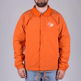 Magenta Nylon Windbreaker Orange Velikost: M