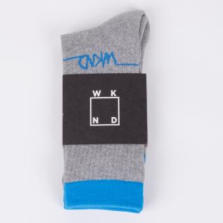 Ponožky WKND Line Logo Grey Velikost: Universal