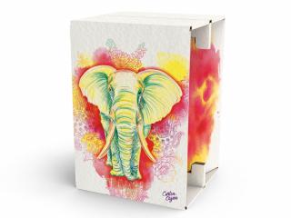 Carton Cajon - Elephant