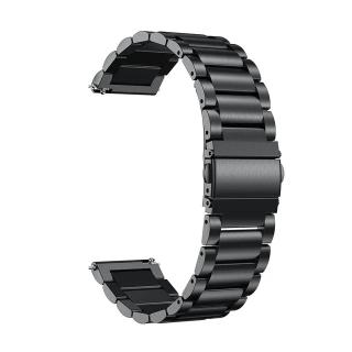 Kovový řemínek pro hodinky Samsung Galaxy Watch 4/5/6 Barva: Černá