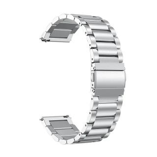 Kovový řemínek pro hodinky Samsung Galaxy Watch 4/5/6 Barva: Stříbrná