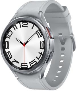 Samsung Galaxy Watch6 Classic 47mm LTE SM-R965 - Chytré hodinky Barva: Stříbrná