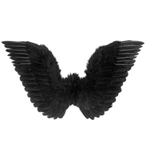 Černá křídla 80x35 cm