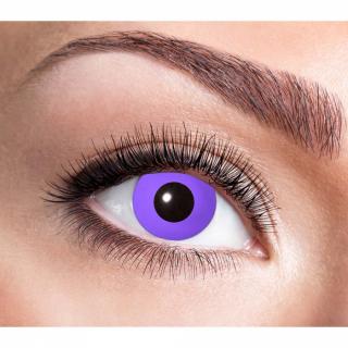 Crazy kontaktní čočky fialové (týdenní)