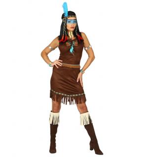 Dámské šaty pro indiánku Dámské Velikosti Kostýmů: XL (48-50)