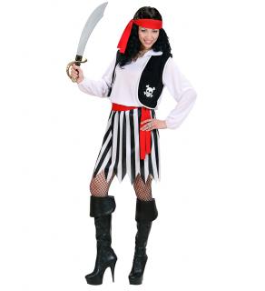 Dámský kostým pro pirátku Dámské velikosti kostýmů: XL (48-50)