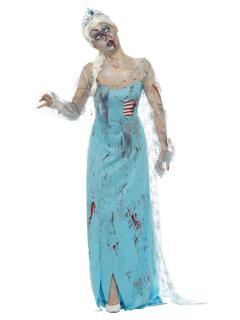 Dámský kostým zombie Elsa Dámské Velikosti Kostýmů: XS (32-34)