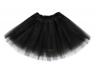 Dětská tutu sukýnka černá Barva tylové tutu sukně: černá