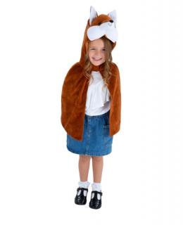 Dětské pončo Liška Dětské velikosti kostýmů: pro věk 4-7 let