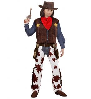 Dětský kostým pro kovboje Dětské Velikosti Kostýmů: 128 cm (5-7 let)