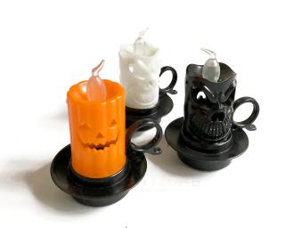 Halloween čajová LED svíčka