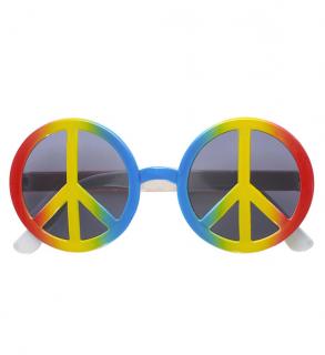Hippie duhové brýle peace