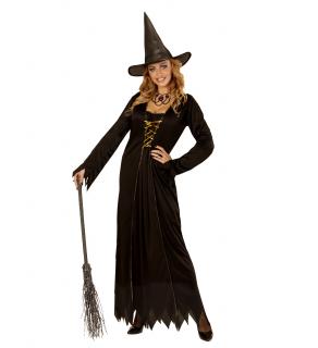 Kostým čarodějnice dospělý Dámské velikosti kostýmů: L (44-46)