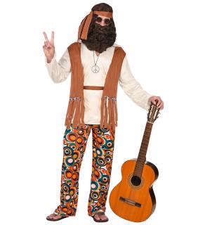 Kostým hipísák Pánské velikosti kostýmů: L (50-52)