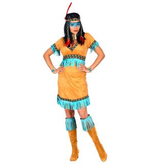 Kostým indiánky Pocahontas dospělý Dámské Velikosti Kostýmů: L (44-46)