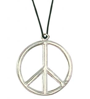 Kovový Hippies přívěsek Peace