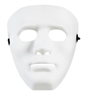 Maska bílá tvář Anonym