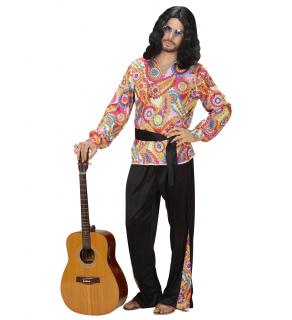 Pánský kostým Hippies 60. léta Pánské velikosti kostýmů: L (50-52)
