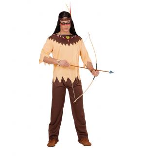 Pánský kostým indiána Pánské velikosti kostýmů: M (46-48)