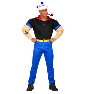 Pánský kostým Pepek námořník Pánské velikosti kostýmů: XXL (58-60)