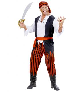 Pánský kostým pirát Jack Pánské velikosti kostýmů: M (46-48)