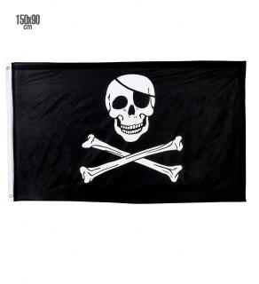 Pirátská vlajka (150x90cm)